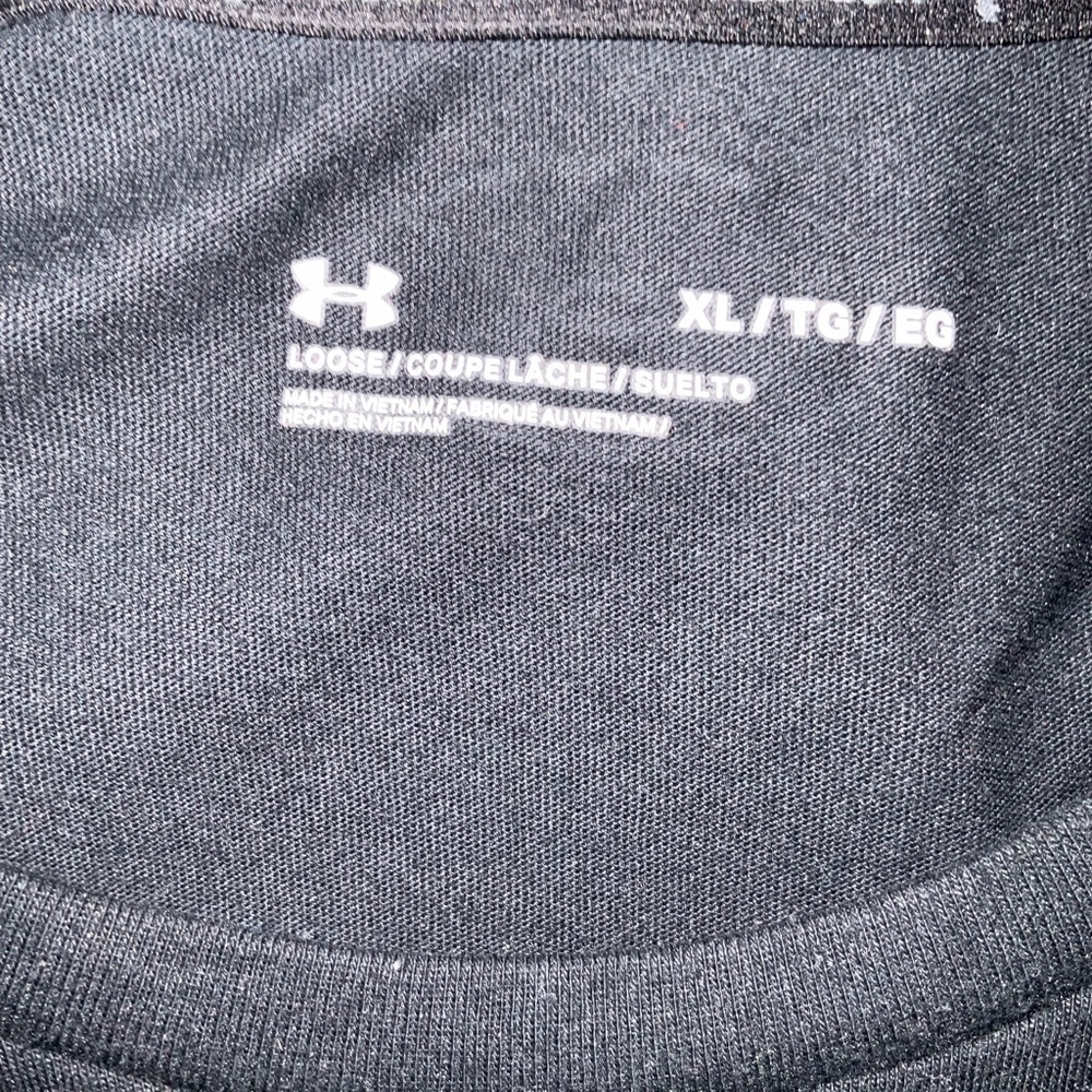 Men’s used UA under Armour size XL project rock Iton Paradise shirt Pre own item - Picture 2 of 5